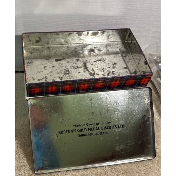 Burtons All Butter Assorted Scottish Shortbread Tin Scots Quard at Edinbourg Cas - Picture 10 of 12